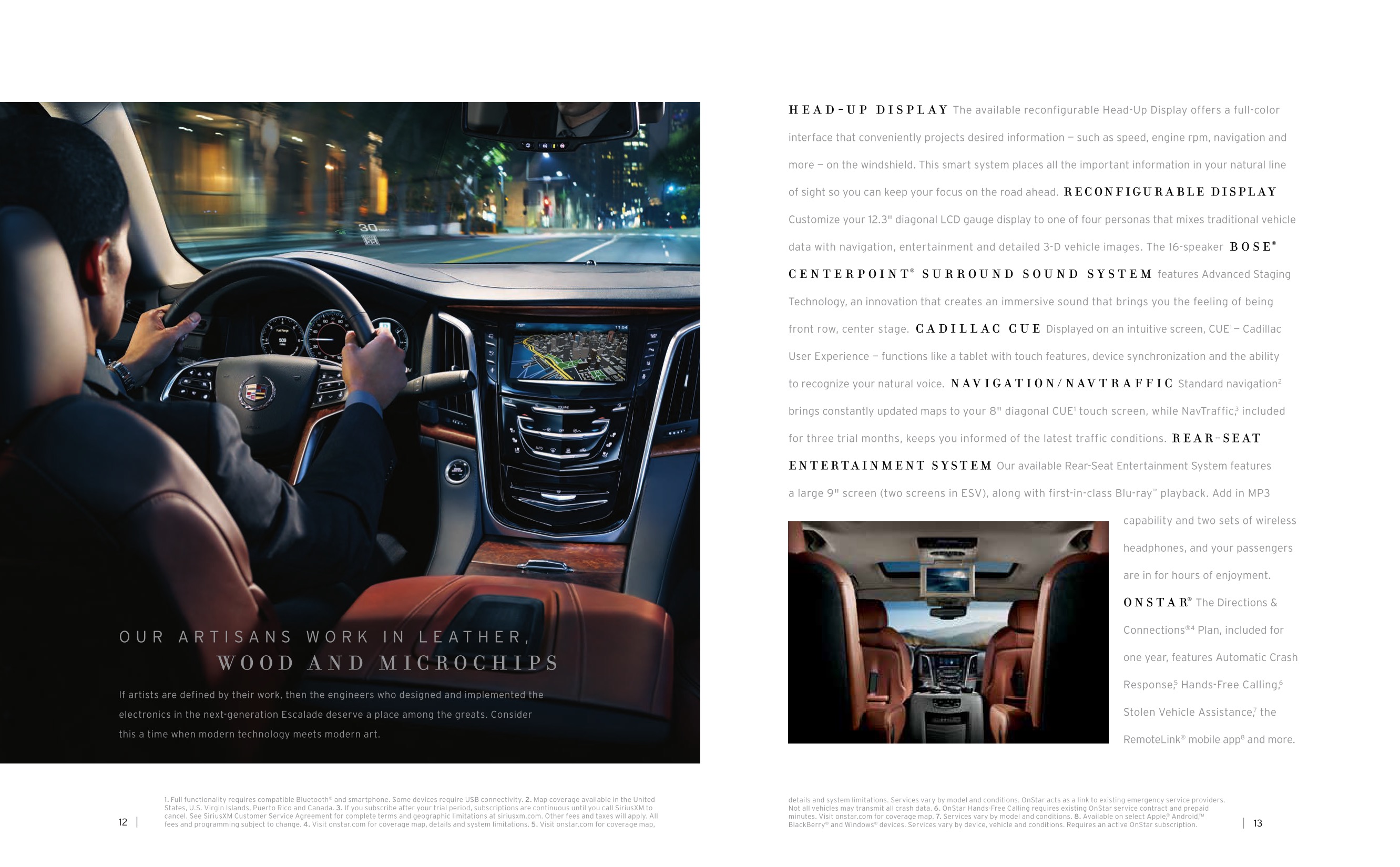 2015 Cadillac Escalade Brochure Page 14